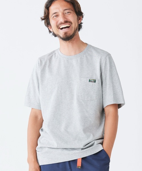 tシャツ ケアフリー・アンシュリンカブル・ティ、半袖ポケット付き　グラフィック ジャパン・フィット メンズ レディース | L.L.Bean | 19