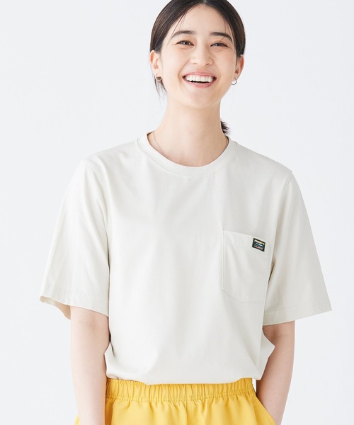 tシャツ ケアフリー・アンシュリンカブル・ティ、半袖ポケット付き　グラフィック ジャパン・フィット メンズ レディース | L.L.Bean | 13