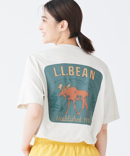tシャツ ケアフリー・アンシュリンカブル・ティ、半袖ポケット付き　グラフィック ジャパン・フィット メンズ レディース | L.L.Bean | 15