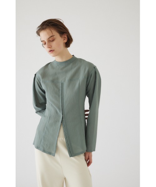 【RIM.ARK】ブラウス RIM.ARK ブラウス シャツ Front hook blouse フロントホックブラウス