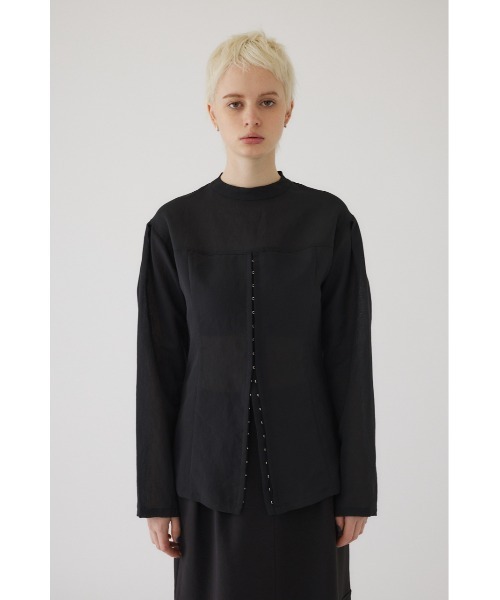 【RIM.ARK】ブラウス RIM.ARK ブラウス シャツ Front hook blouse フロントホックブラウス
