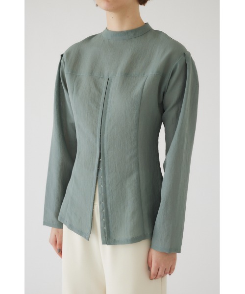 RIM.ARK ブラウス シャツ Front hook blouse フロントホックブラウス