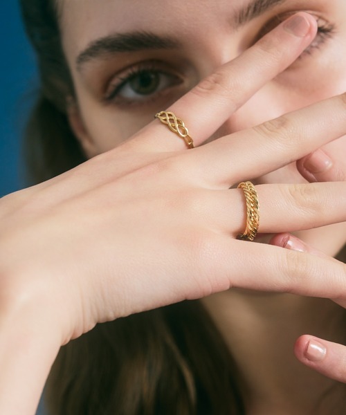 ♦︎L&Co.♦︎ K10 チェーン リング　#13 【現行品】 最終価格です♪ ♦︎L&Co.♦︎ K10 チェーン リング #13 【現行品】 最終価格です