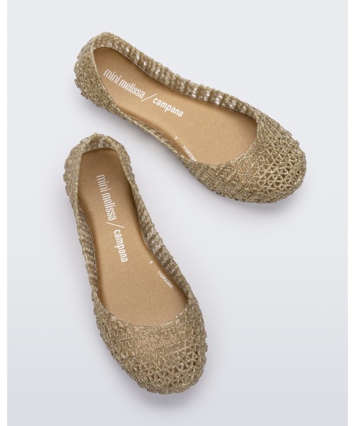 満足度保証！バレエシューズ MINI MELISSA CAMPANA PAPEL INF キッズ 子供 女の子 BOA ランニングシューズ