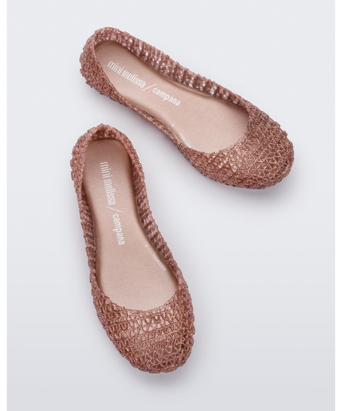満足度保証！バレエシューズ MINI MELISSA CAMPANA PAPEL INF キッズ 子供 女の子 BOA ランニングシューズ