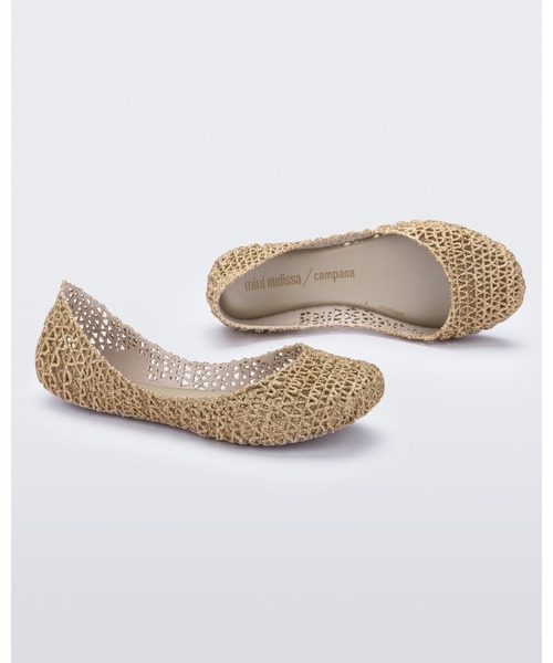 バレエシューズ MINI MELISSA CAMPANA PAPEL INF キッズ 子供 女の子の画像