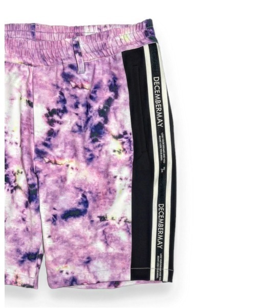 DECEMBERMAY（ディセンバーメイ） パンツ Tie dye art iridescent