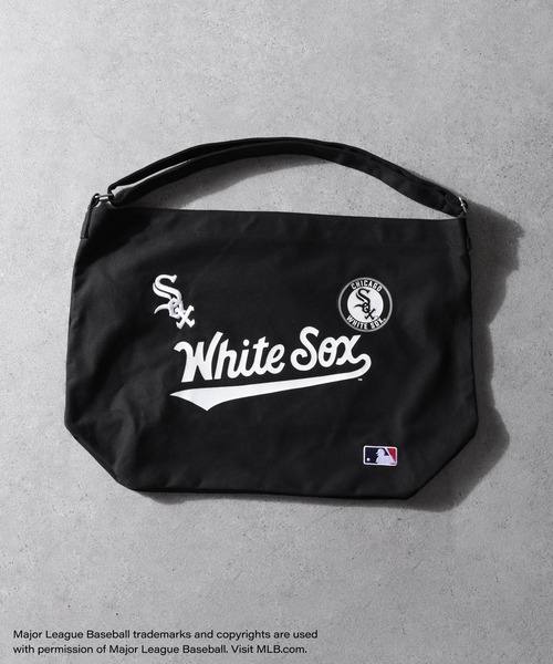 MLB■Lettering Canvas Shoulder Bag■送料込 MLB ショルダーバッグ 「MLB」 キャンバス / ポストマンバッグ