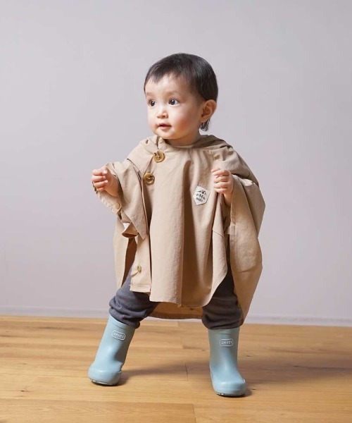 BOBO（ボボ） レインコート カッパ 「」3way ベビーマント キッズ 子供 
