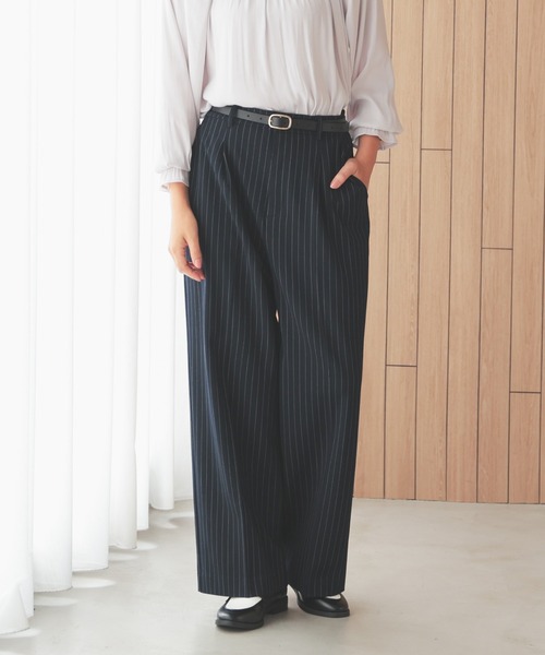 GLACIER lusso スラックス パンツ ワイドパンツ レディース : ZOZOTOWN 