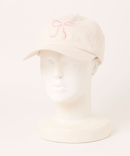 新品❤️archivio ホワイトキャップ リボン付き 新品❤️archivio ホワイトキャップ リボン付き UNISEX ロゴ