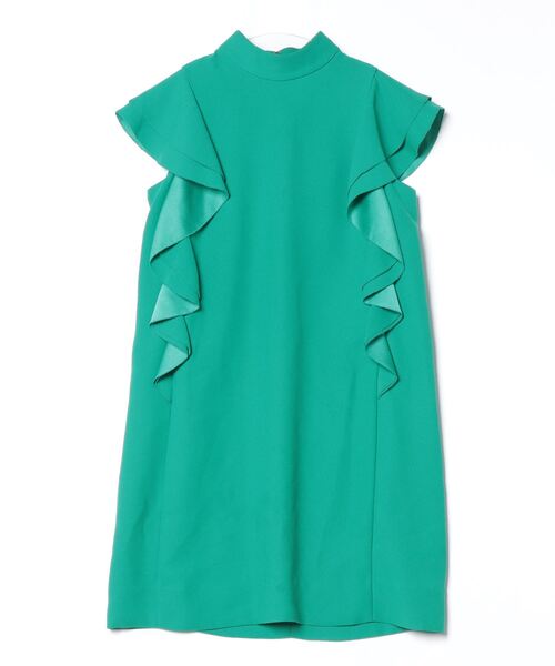kate spade new york」 ノースリーブワンピース 0 グリーン レディース 
