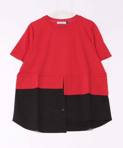 B'day tシャツ 半袖 「 B'day / ビーデー 」アシンメトリー半袖Tシャツ
