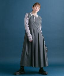 KBF（ケービーエフ） ワンピース 「2サイズ展開」キーネックBIG