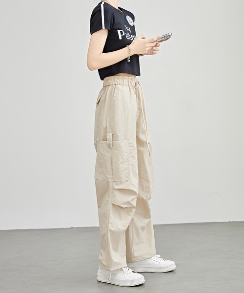 Lace Ladies(レースレディース) カーゴパンツ サイド ポケット Lace Ladies(レースレディース) カーゴパンツ サイド ポケット