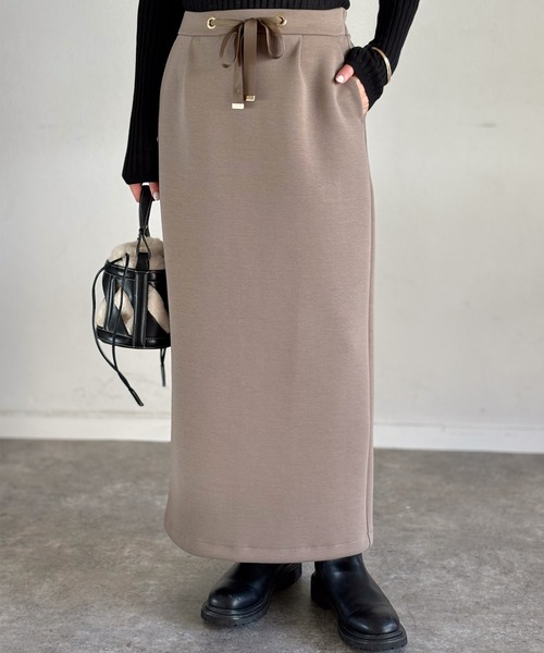 Emma Taylor スカート ダンボールリボンペンシルスカート レディース  