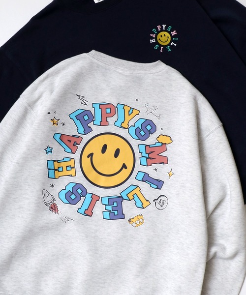 SMILEY FACE（スマイリーフェイス） トレーナー スウェット レディース