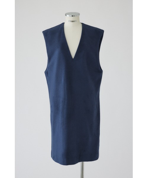 RIM.ARK ベスト ジレ Soft felt long vest レディース : ZOZOTOWN