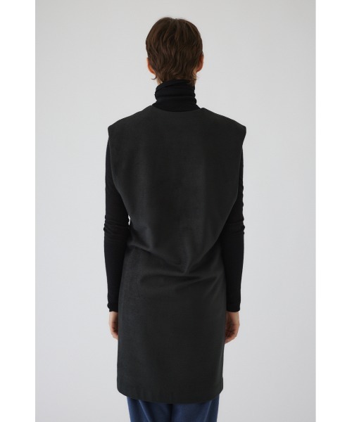 RIM.ARK ベスト ジレ Soft felt long vest レディース : ZOZOTOWN