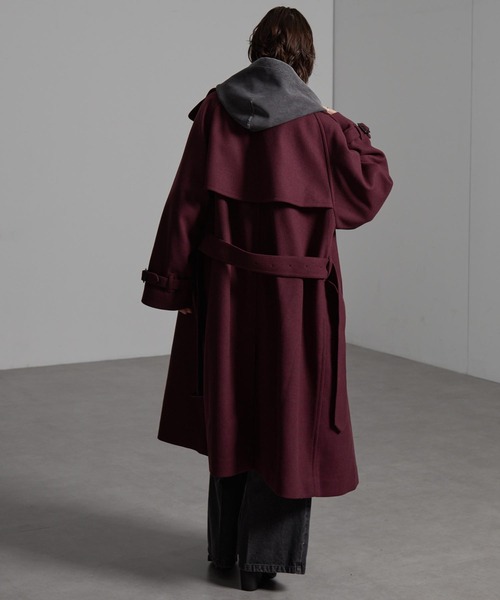 CIYOT トレンチコート コート 「CIYOT-シヨウト-」2WAYオーバーサイズ