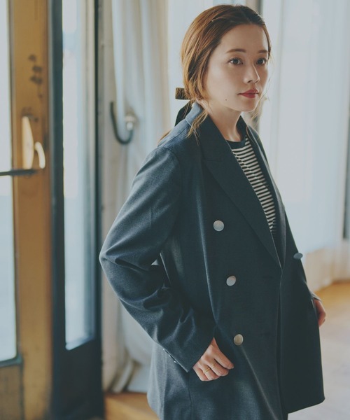 GLOBAL WORK（グローバルワーク） tシャツ 高山直子さんコラボ/クルー