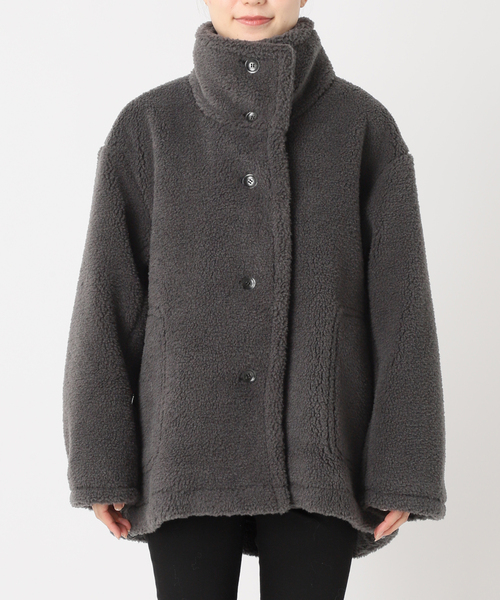 スナイデル エコファーショートジャケット新品　定価37950円YEL エコファーショートジャケット スナイデル snidel