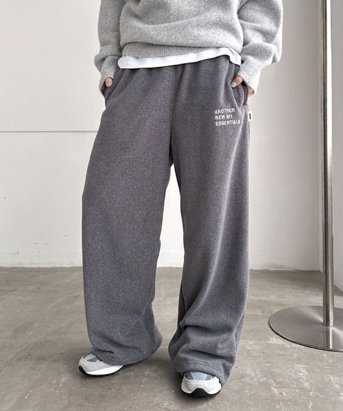 アンパスィ　スウェットパンツ メンズ Mサイズ グレー　AMF5003J123 and per se スウェットパンツ ジャージ エアロスウェット