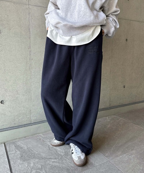 ANME スウェットパンツ ジャージ ANMEエンブロイダリーロゴ