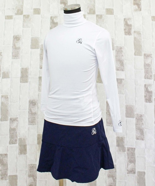 美品 BEAMS GOLF プレミアム ウォーム タートルネック シャツ 長袖