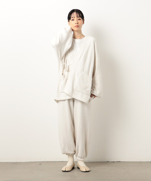 ホワイト ルームウェア パジャマ パジャマ レディース 上下 刺繍 白 XL-2XLsize 綿100% 24zm328 (ルーム