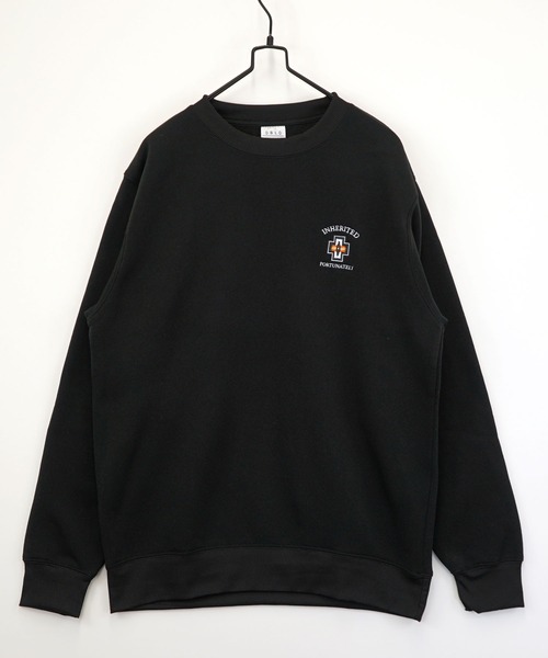 BURNER トレーナー スウェット 「GROOVY STORE」ワンポイント刺繍裏