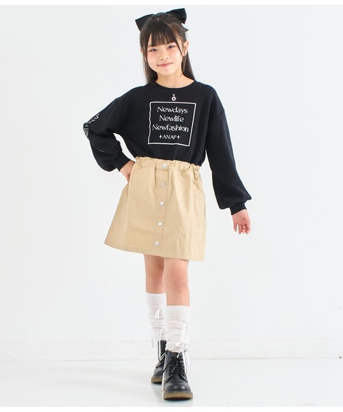 ANAP kids（アナップキッズ） ワンピース チャーム付 ツイル