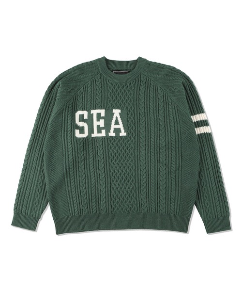 WIND AND SEA（ウィンダンシー） セーター ニット A HOOP CABLE 
