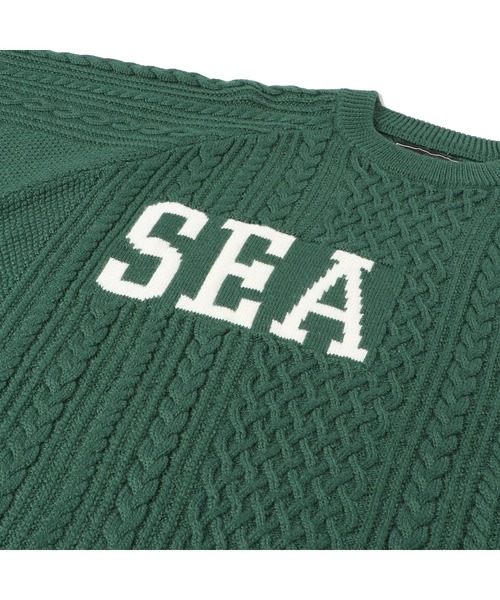 WIND AND SEA（ウィンダンシー） セーター ニット A HOOP CABLE 