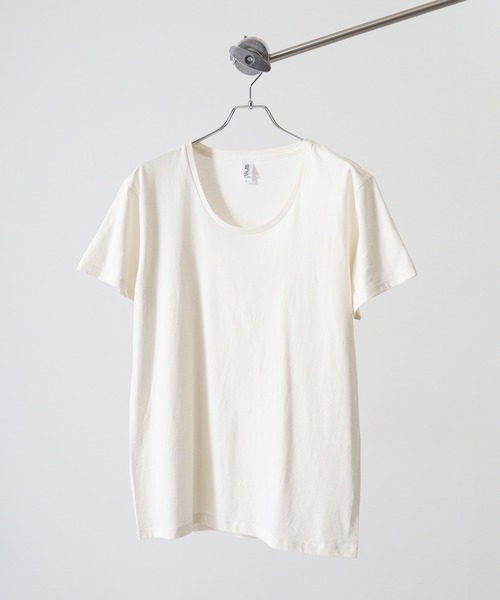 TRUSS tシャツ スリムフィットUネックTシャツ メンズ レディース