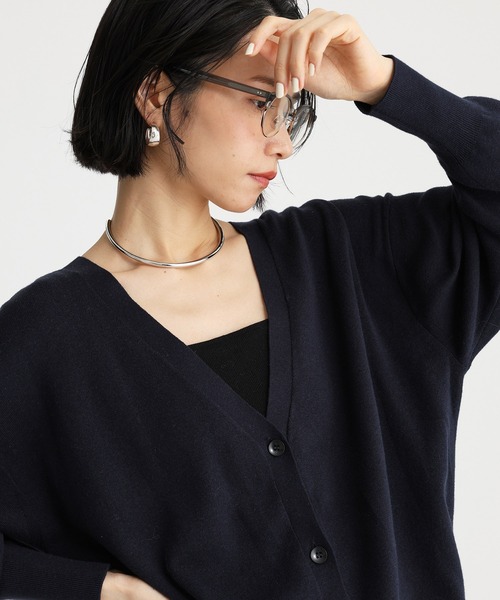 BABYLONE（バビロン） カーディガン エフォートレスニットカーディガン