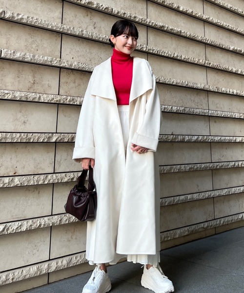 SNIDEL（スナイデル） コート 00 ネイビー レディース : ZOZOTOWN