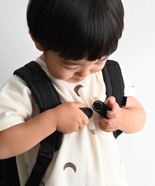 PUPPAPUPO リュック キッズリュック チャーム付き Mサイズ