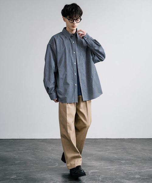 Rocky Monroe マルチサイズ チノパン センタープレスツータック