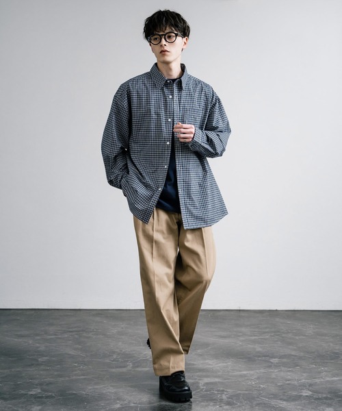 and per se チノパン Rocky Monroe マルチサイズ チノパン センタープレスツータック