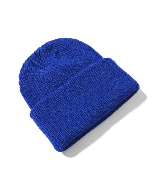 ニットキャップ・ビーニー Fallett Knit button balaclava blue FA2404CA01BL ニットキャップ・ビーニー Fallett Knit button balaclava blue