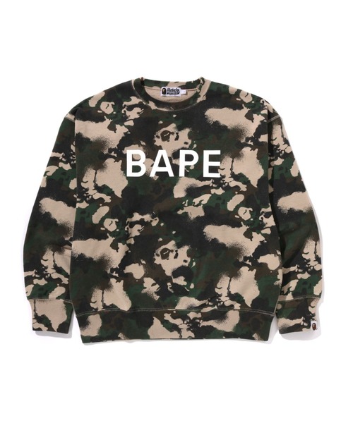 アベイシングエイプ　スヌーピー　迷彩柄　トレーナー　110 ABC CAMO アベイシングエイプスヌーピー迷彩柄トレーナー110 ABC CAMO