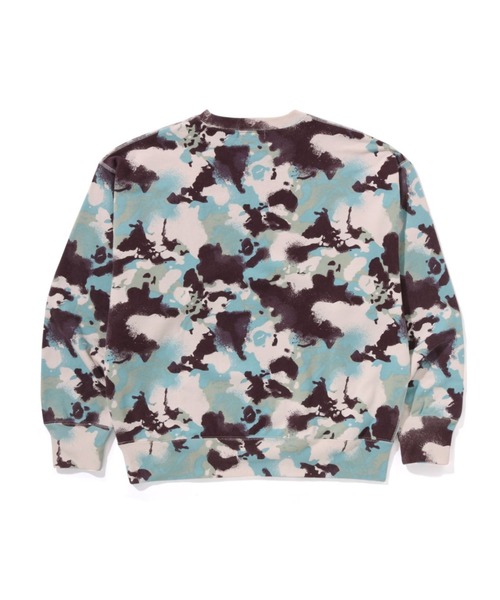 A BATHING APE（アベイシングエイプ） トレーナー スウェット MAP CAMO