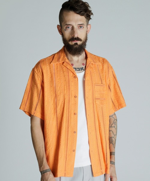 Schott N.Y.C シャツ Schott/ショット/CR SHIRT ”EMBROIDERY