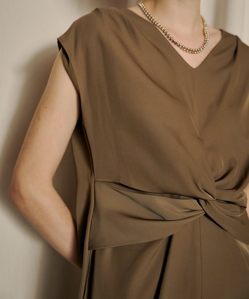 et.UNiVER ドレス Frill sleeve dress : ZOZOTOWN Yahoo!店