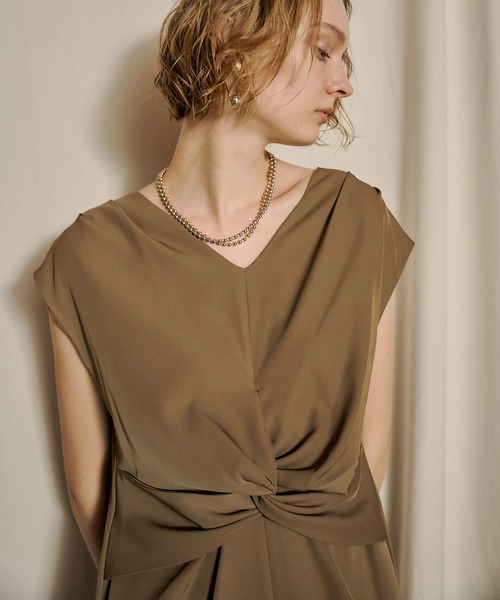 et.UNiVER ドレス Frill sleeve dress : ZOZOTOWN Yahoo!店