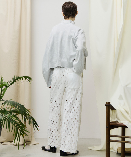 UNFIL（アンフィル） カーディガン アンフィル / stretch organic