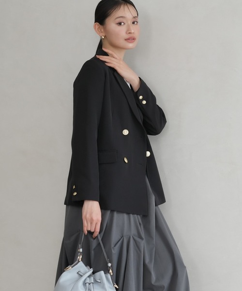 TRUDEA（トルディア） ジャケット テーラードジャケット ダブル