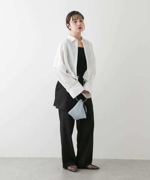 SENSE OF PLACE by URBAN RESEARCH ブラウス シャツ クロップド