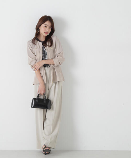 PROPORTION BODY DRESSING ブルゾン アウター ペプラムブルゾン